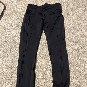 lululemon fast and free leggings size 8